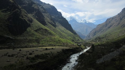 The beginning of the Inca Trail.