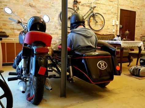 Hungarian Motorbike Sidecar